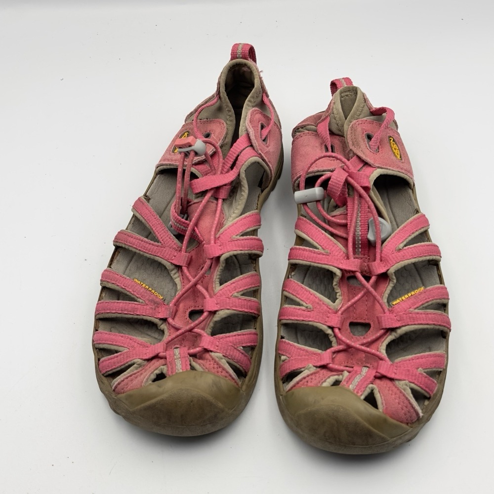 KEEN Sandals Walking Waterproof Deep Pink Hike‎ Women's Size 6